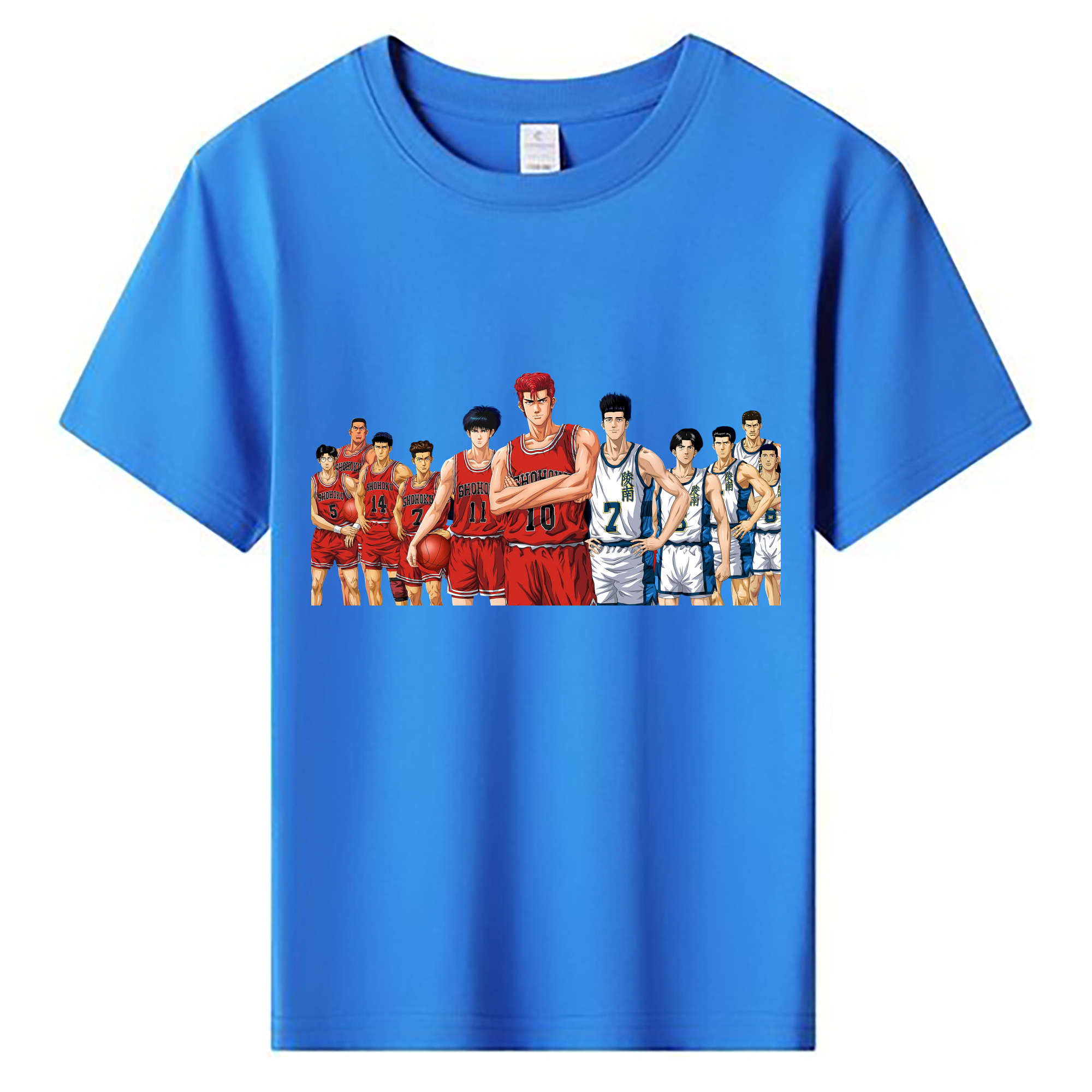 （画像用） SLAM DUNK／スラムダンク 綿100％キッズTシャツ（フロントプリント）